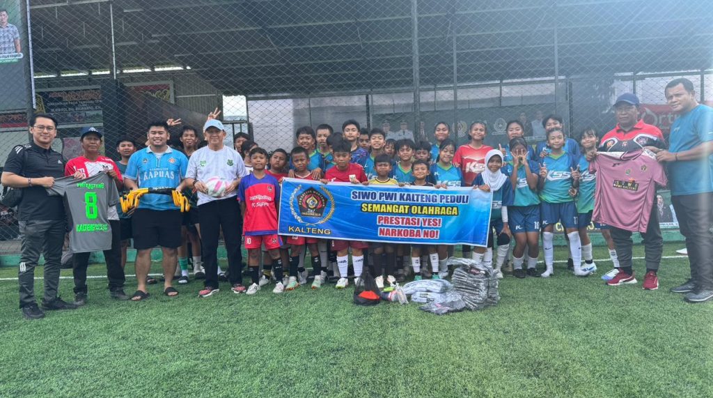 Kolaborasi untuk Prestasi: PWI Kalteng – Kapuas Gairahkan Sepakbola Anak Usia Dini