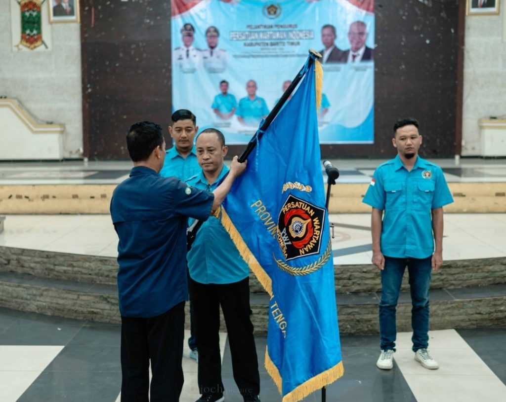 M Zainal Lantik Pengurus PWI Barito Timur periode 2025-2028